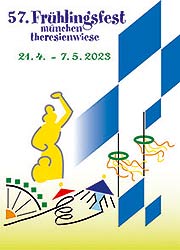 57. Frühlingsfest München 2023 auf der Münchner Theresienwiese